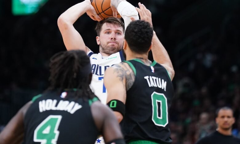 dallas mavericks vs boston celtics match player stats